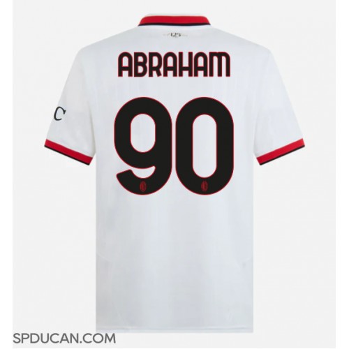 Muški Nogometni Dres AC Milan Tammy Abraham #90 Gostujuci 2024-25 Kratak Rukav